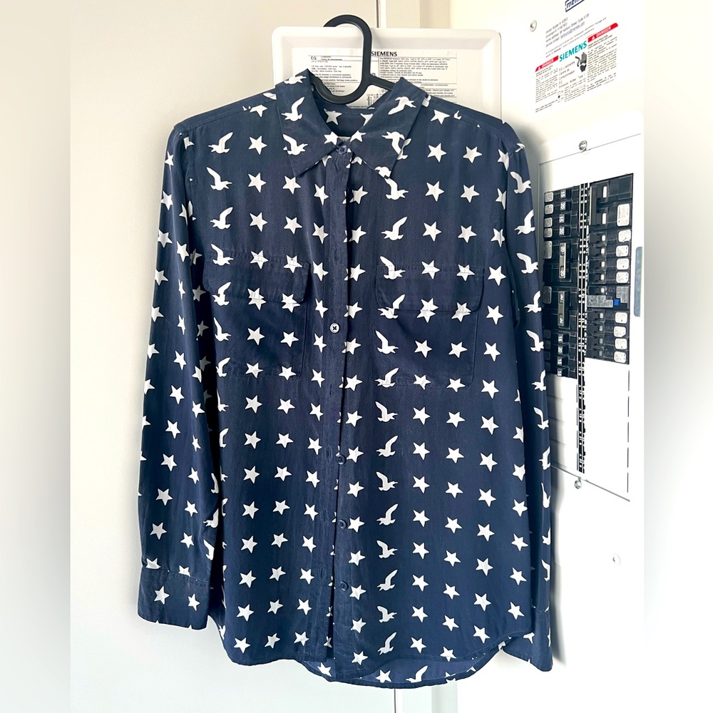 Equipment 100% Silk Shirt
